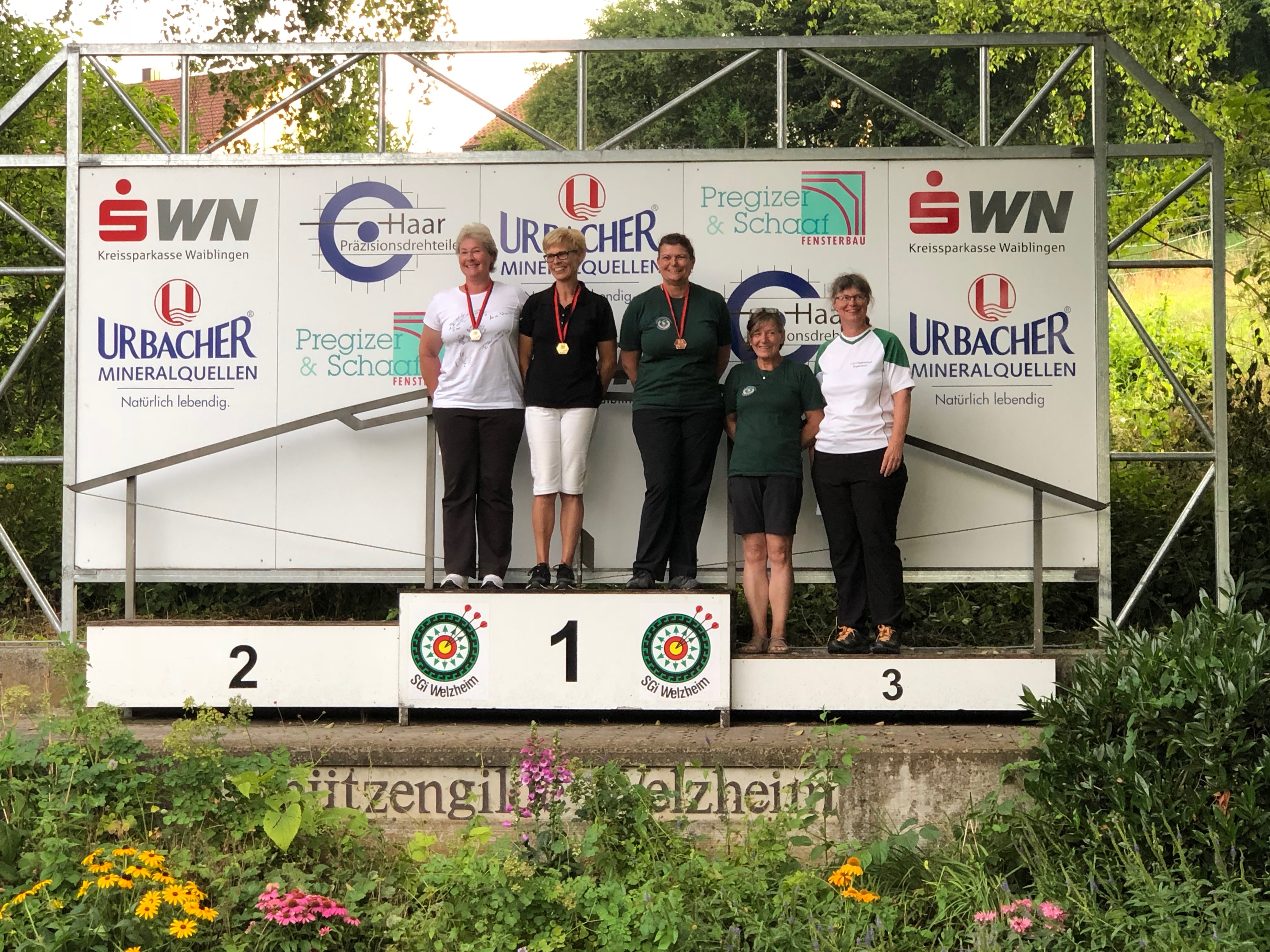 2018 LM Freiland Siegerehrung Master Damen